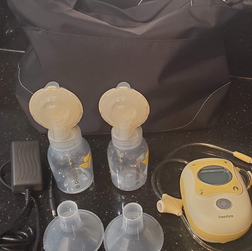 Medela free style hands free double electric pump